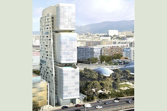 Immeuble Marseille Euroméditerranée Programme neuf haut de gamme H99